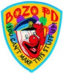 BOZO PD SHOULDER PATCH